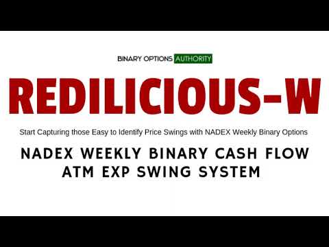 Introducing REDILICIOUS-W Weekly Binary Options System