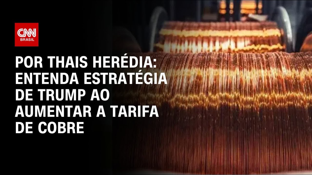 Análise Aumento da tarifa de cobre proposta por Trump pode ser um tiro no pé | CNN PRIME TIME