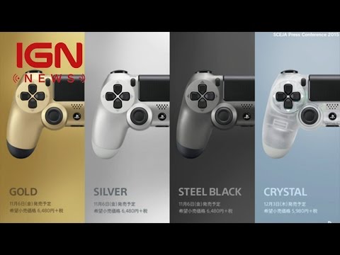 Sony Reveals New PS4 Controllers and PS4 Faceplates - IGN News - UCKy1dAqELo0zrOtPkf0eTMw