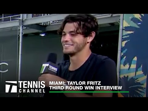 Taylor Fritz: 2023 Miami Third Round Win Interview