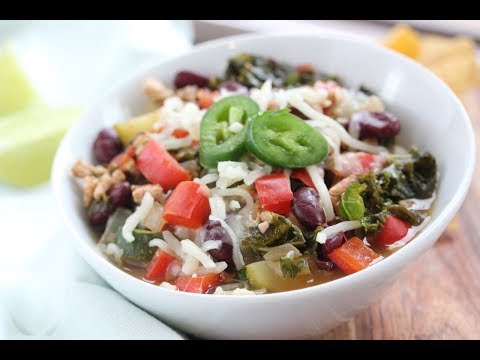 Clean Eating Turkey And Veggie Chili Recipe Video - UCj0V0aG4LcdHmdPJ7aTtSCQ