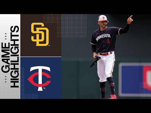 Padres vs. Twins Game Highlights (5/11/23) | MLB Highlights video clip