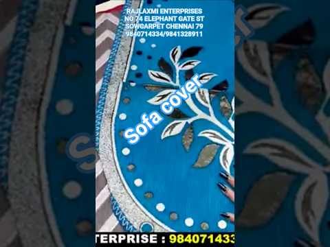 wholesale#sofacover shop at Chennai sowcarpet #carpet #curtains #viralvideo  #curtaincollection