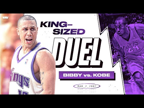 King-Sized Duel: Mike Bibby vs. Kobe Bryant | March 2, 2007 video clip