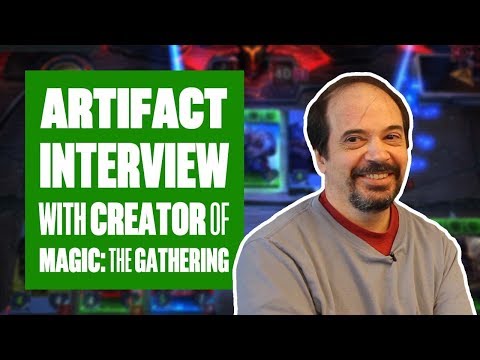 We interview Artifact's lead designer, Richard Garfield (AKA the creator of Magic: The Gathering) - UCciKycgzURdymx-GRSY2_dA