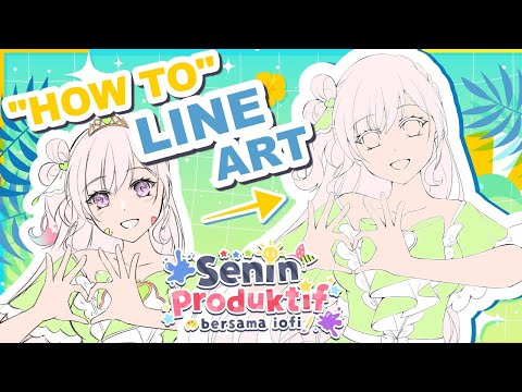 【DRAWING】Good Brush = Good Lineart【 iofi / hololiveID 】