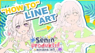 【DRAWING】Good Brush = Good Lineart【 iofi / hololiveID 】