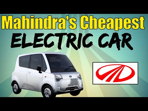 Mahindra's Cheapest - Affordable Electric Car | Mahindra Atom | Latest EV News | Electric Vehicles