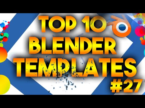 Top 10 Best Blender 3D Intro Templates #27 – FREE DOWNLOADS