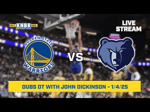 Dubs OT with John Dickinson | KNBR Livestream | 1/4/25