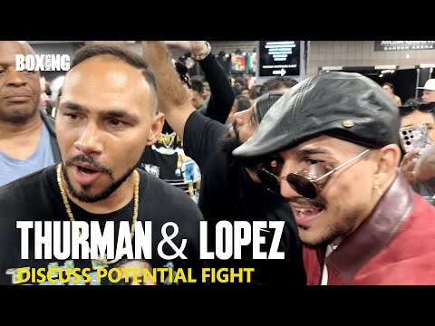 Keith Thurman And Teofimo Lopez Discuss Potential Fight