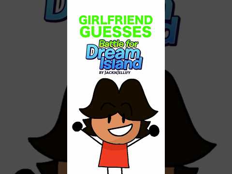 GIRLFRIEND Guesses BFDI:TPOT Part 4 #bfdi #bfdia #tpot #trending #animation #funny #osc #shorts #bfb