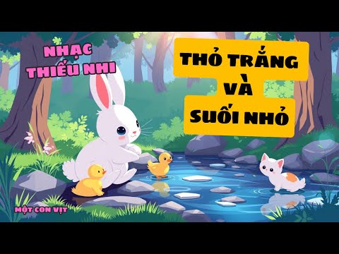 THỎ TRẮNG VÀ SUỐI NHỎ || NHẠC THIẾU NHI || MỘT CON VỊT