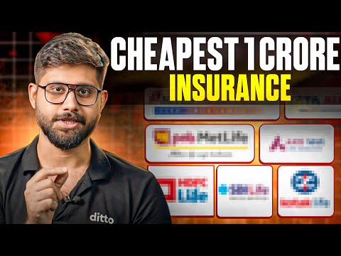 Top ₹1 Crore Term Insurance Plans | Best Affordable Term Plans in India 2025 | Ditto