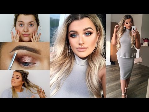 Wedding Guest MAKE UP, HAIR & OUTFIT! | Rachel Leary - UC-Um2u0Agv8Q-OhjO6FZk1g