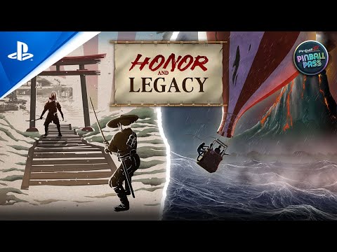 Pinball FX - Honor and Legacy Pack - Release Trailer | PS5 & PS4 Games