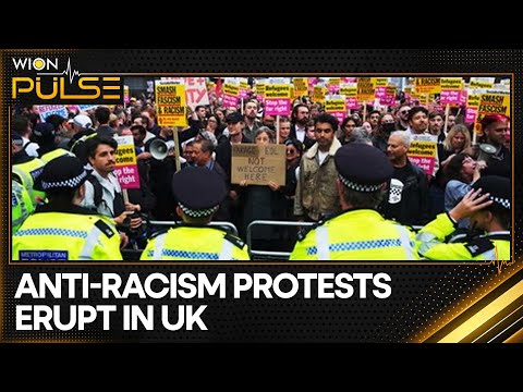 UK: Thousands of counter-protesters rally after far-right riots | WION Pulse