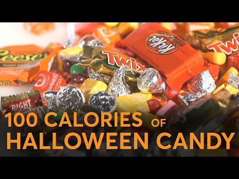 What 100 Calories of Halloween Candy Looks Like | Consumer Reports - UCOClvgLYa7g75eIaTdwj_vg