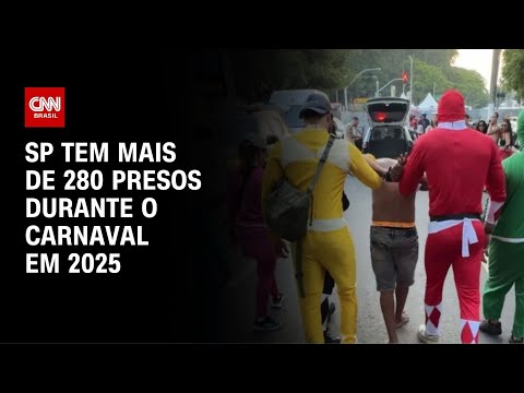 ​Carnaval de SP: mais de 200 pessoas já foram presas até segunda (3)| CNN NOVO DIA