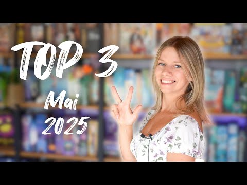 TOP 3 DES MEILLEURS JEUX DE SOCIÉTÉ DE MAI 2025