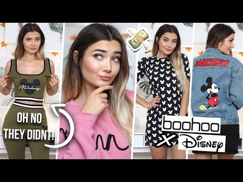 I SPENT £250 ON BOOHOO X DISNEY COLLAB... PASS OR YAAAS!? - UCBKFH7bU2ebvO68FtuGjyyw