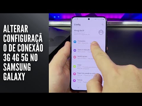 Alterar Configuração de Conexão 3G 4G 5G no Samsung Galaxy