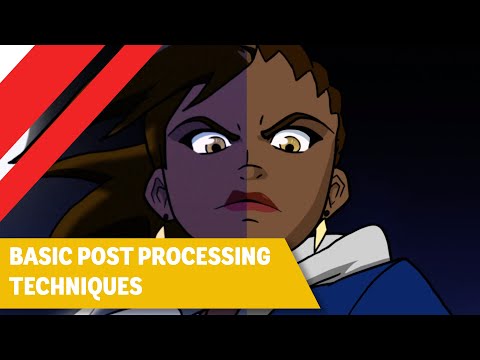 Texture/Rim light After Effects Tutorial for 2D Animation