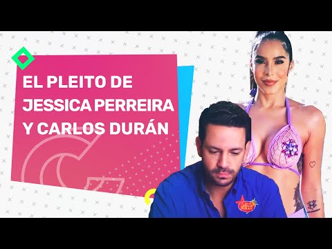 Tremendo Pleito Entre Jessica Pereira Y Carlos Durán | Casos y Cosas