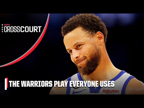 The Warriors play that everyone uses | NBA Crosscourt video clip