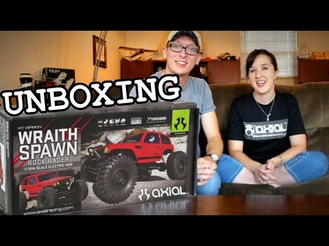 Axial Wraith Spawn Kit 1/10th Scale Electric 4WD Unboxing & First Impressions - TheRcSaylors - UCYWhRC3xtD_acDIZdr53huA