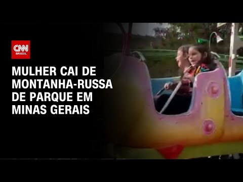 Mulher cai de montanha-russa de parque em Minas Gerais | CNN NOVO DIA