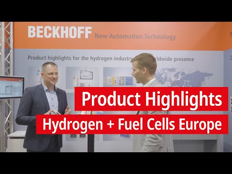 Beckhoff product highlights at Hydrogen + Fuel Cells Europe