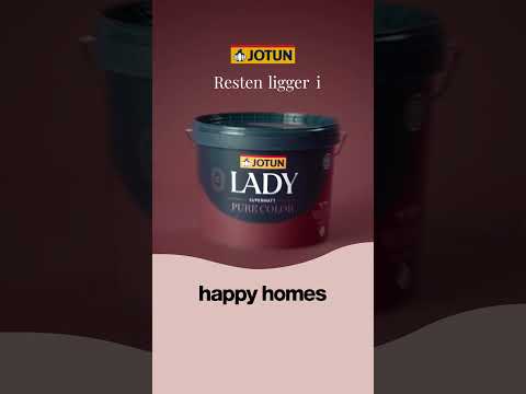 Lady Pure Color Väggfärg hittar du hos Happy Homes.