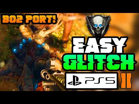 BO2 EASY BEST WORKING PILE UP GLITCH ON THE NEW BO2 PORT! SHOTGUN RANK ZOMBIE GLITCH