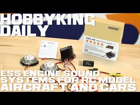 ESS Engine Sound Systems For RC Model Aircraft & Cars - HobbyKing Daily - UCkNMDHVq-_6aJEh2uRBbRmw