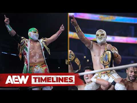 The Arrival & Rise of Místico | AEW Timelines