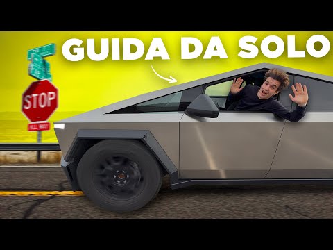PROVO LA GUIDA AUTONOMA DEL TESLA CYBERTRUCK