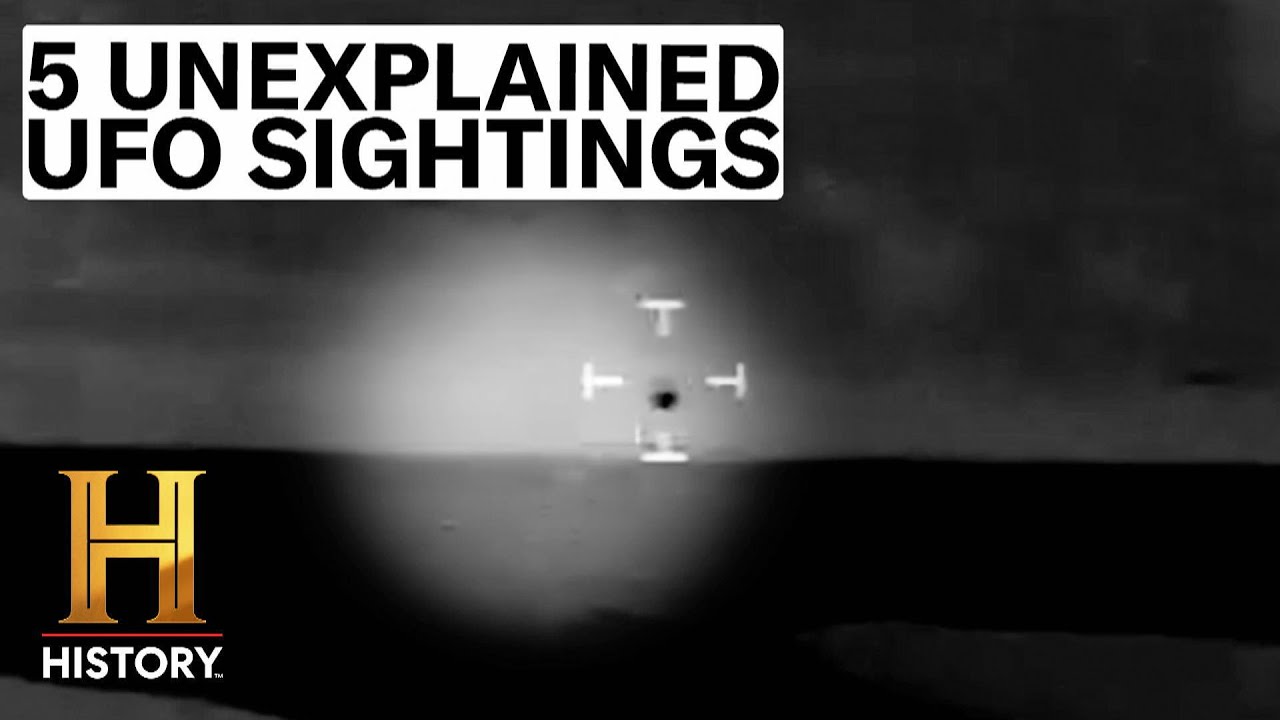 5 TOP SECRET UFO SIGHTINGS | The Proof Is Out There
