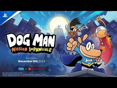 Dog Man: Mission Impawsible - Release Date Trailer | PS5 & PS4 Games