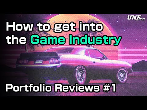 How to get into the Game Industry #1 - FREE LIVE PORTFOLIO REVIEWS