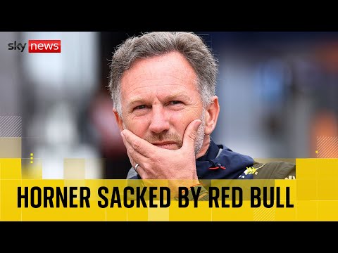 Christian Horner sacked by F1's Red Bull