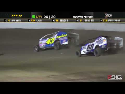 Lebanon Valley Speedway | Modified Feature Highlights | 4/27/24 - dirt track racing video image