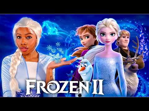 I Dressed Up As Elsa To Watch FROZEN 2 For The First Time And Now I Have Powers ❄️ (Movie Reaction)