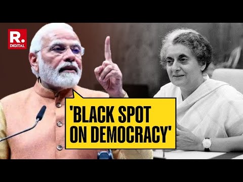 PM Narendra Modi Recalls 'Dark Era' of Emergency | Lok Sabha 18th Session | Parliament