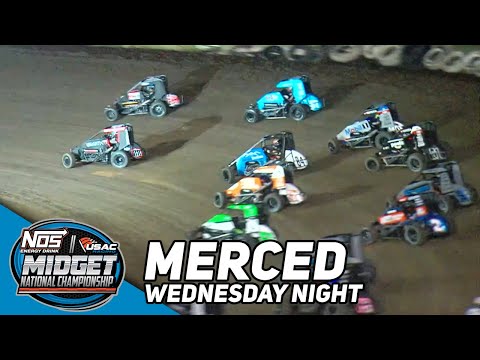 𝑯𝑰𝑮𝑯𝑳𝑰𝑮𝑯𝑻𝑺: USAC NOS Energy Drink National Midgets | Merced Speedway | November 22, 2023 - dirt track racing video image