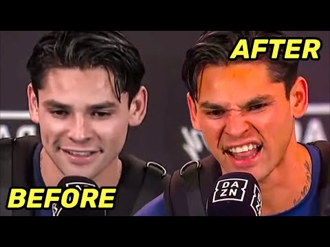 Ryan garcia before & after heated devin haney press conference