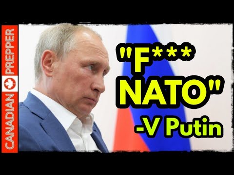 BREAKING! PUTIN SAYS "F*** NATO" WILL ATTACK AIRBASES , GERMANY TO GET NUKES! 3 WEEKS TO VILNIUS!