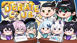 【DEBATE CLUB】Para idol datang ke sesi debat?! CHAO.5 VS SANDAiVA #CHAO