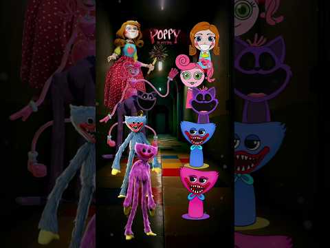poppy playtime all characters #502 #poppyplaytime #huggywuggy