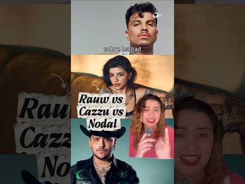 ¿Team Cazzu o Team Nodal? El verso de Rauw Alejandro que encendió la guerra 🥊🔥